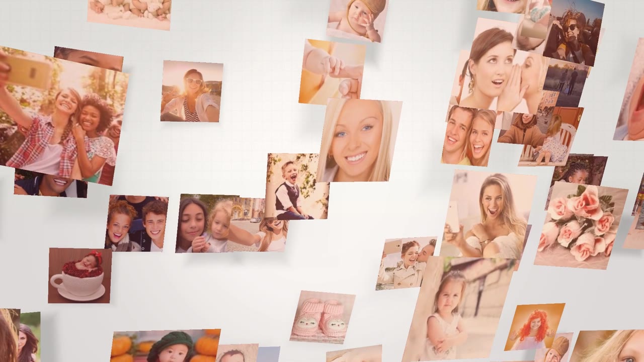 Example of a mosaic video